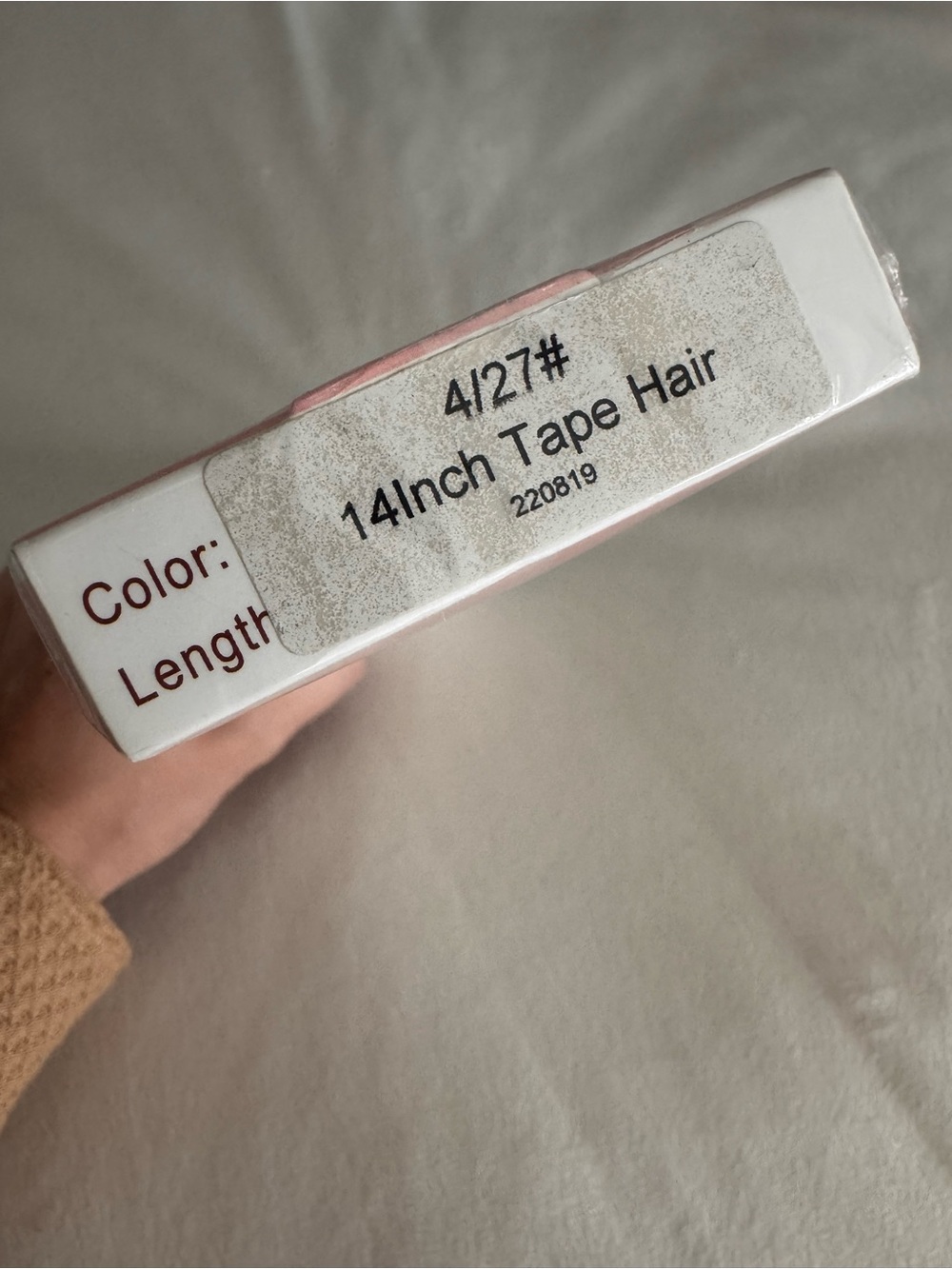 Jessbo Tape-In Human Hair Extensions - Dark Brown with Caramel Highlights - Picture 9 of 11